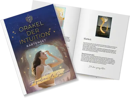 Booklet-Mockup: Orakel der Intuition Kartenset