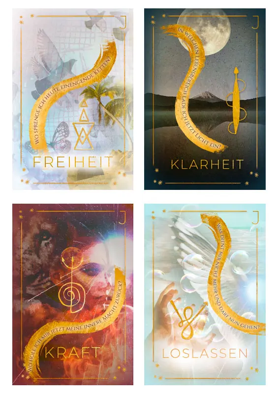 Karten-Front des Orakel der Intuition Kartensets