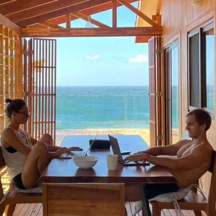 Schamanische Intuitionsreise Nicaragua - Unterkunft: Arbeitsbereich