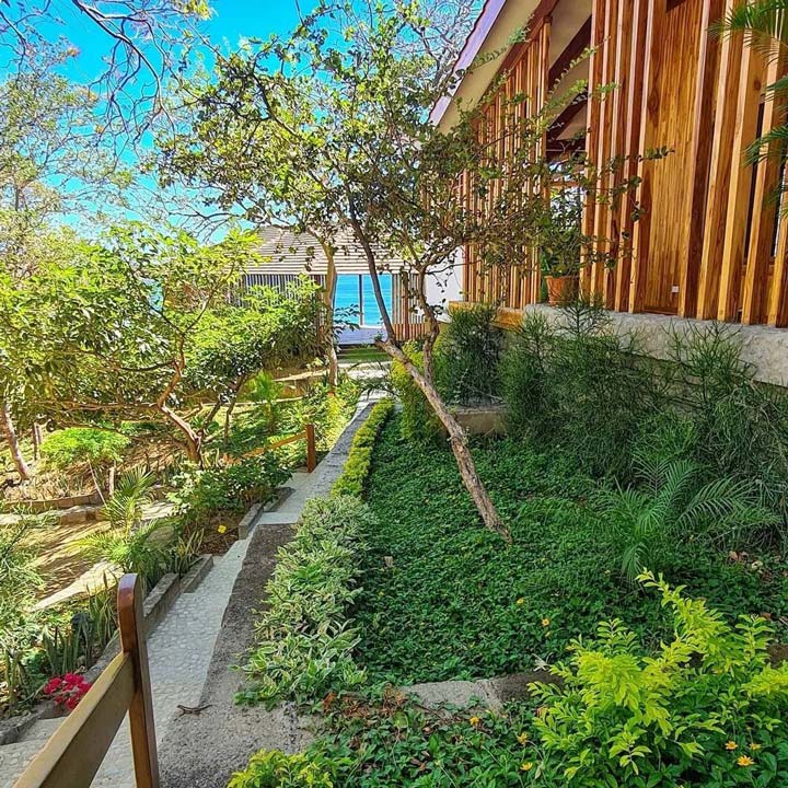 Schamanische Intuitionsreise Nicaragua - Unterkunft: Garten