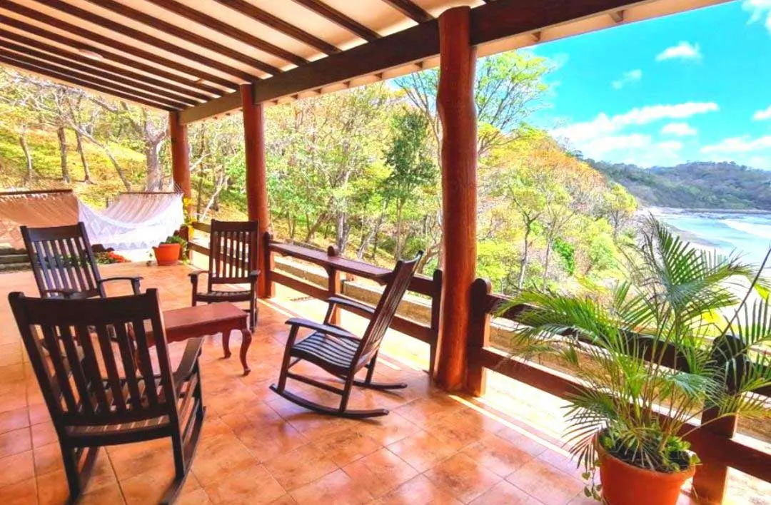 Schamanische Intuitionsreise Nicaragua - Unterkunft: Terrasse