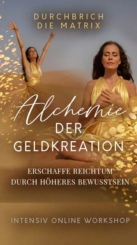 Hochkantbanner des Online-Programms "Alchemie der Geldkreation"